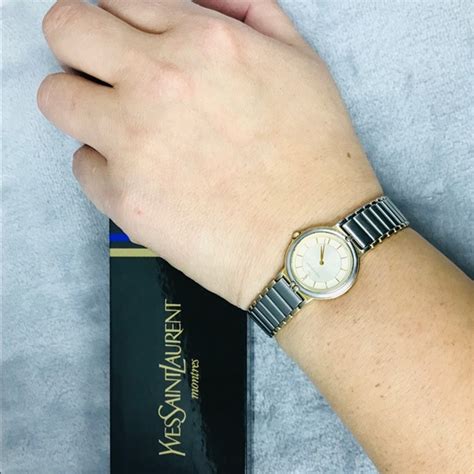 ysl two tone watch|YSL Yves Saint Laurent Women's Two.